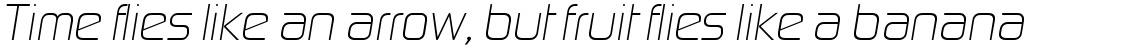 Digital Sans Light Italic