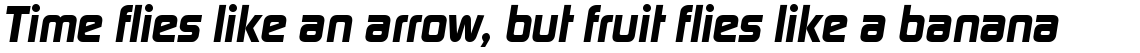 Digital Sans Bold Italic