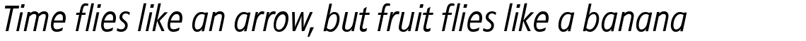 Diamanti Condensed Thin Italic