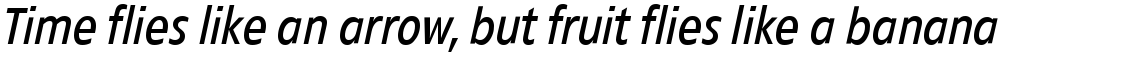 Diamanti Condensed Light Italic