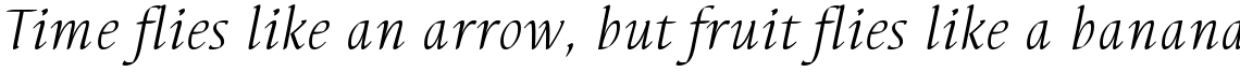 EF Elysa Light Italic OsF
