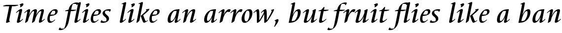 EF Elysa Medium Italic OsF