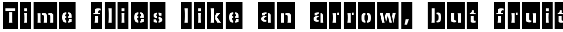 Ferro Stencil Bold Negative