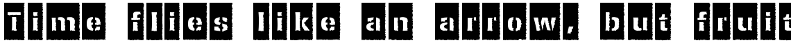Ferro Stencil Bold Negative Rough
