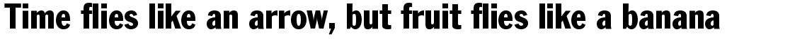 EF Franklin Gothic Regular Condensed