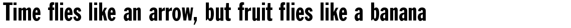EF Franklin Gothic Extra Condensed