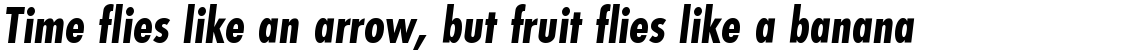 Futura Bold Condensed Oblique