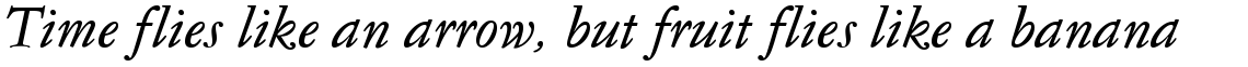 EF Garamond No. 5 Light Italic
