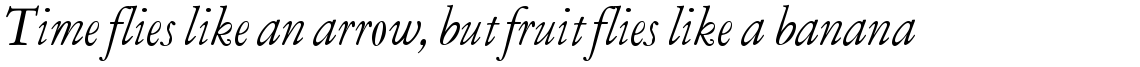 Garamont Amsterdam Roman Italic