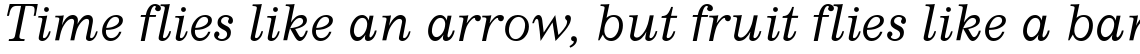 Impressum Light Italic