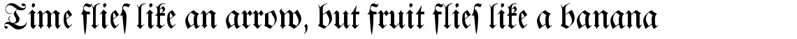 EF Justus Fraktur Regular Dfr