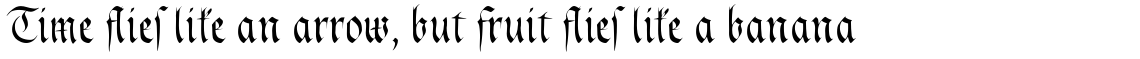 EF Feder Fraktur Regular Dfr