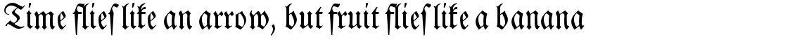 Neue Luthersche Fraktur Regular Dfr