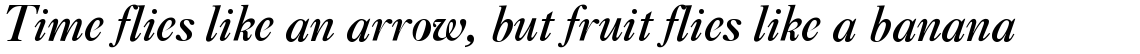 New Caslon B Medium Italic