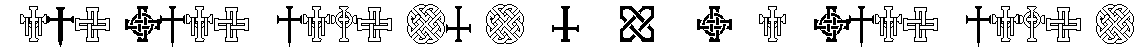 EF Ossian Gaelic Ornaments
