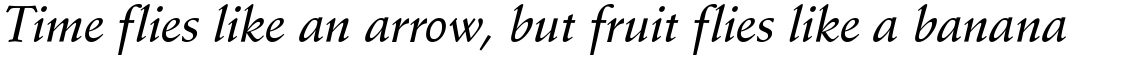 Schneidler Medium Italic