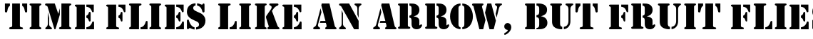 Stencil Antiqua Regular