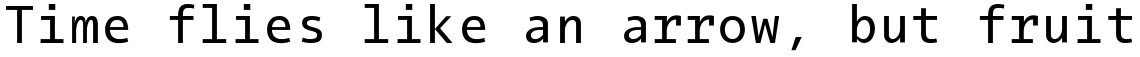 EF Thordis Sans Mono Regular