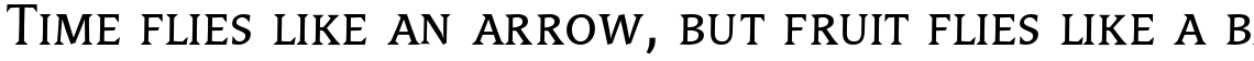 EF Tilp Serif Regular Small Caps