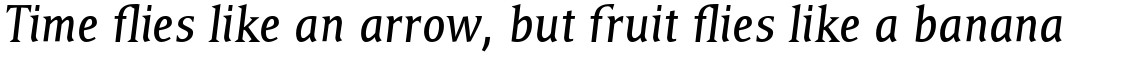 EF Tilp Serif Regular Italic