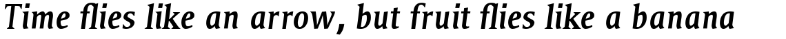 EF Tilp Serif Bold Italic