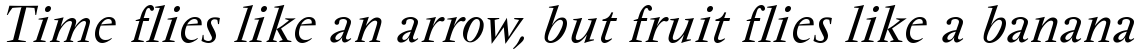 Vendome Regular Italic
