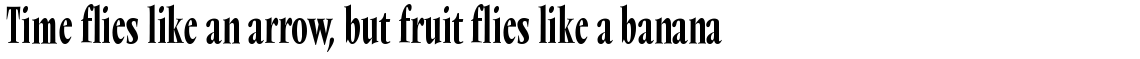 Vendome Regular Condensed