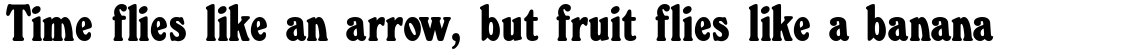 EF Windsor Extra Bold Condensed
