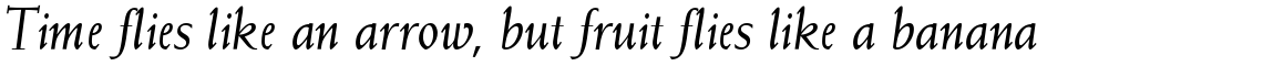 Weiss Antiqua Regular Italic