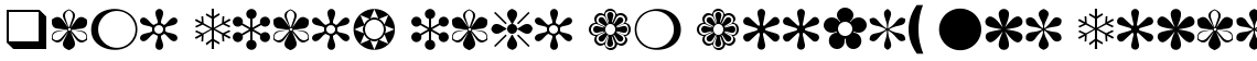 Zapf Dingbats No. 2 Regular