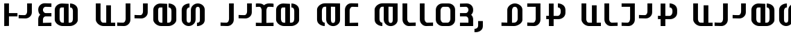 EF Flamingo Bold