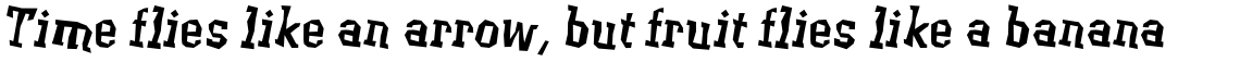 EF Beasty Regular Oblique
