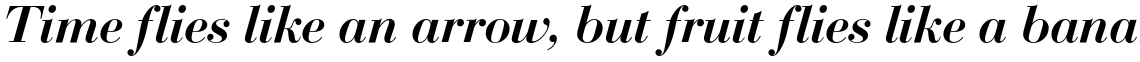 Bauer Bodoni T Medium Italic