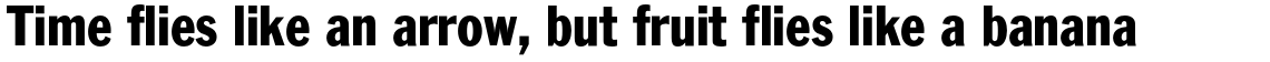 EF Franklin Gothic T Regular Condensed