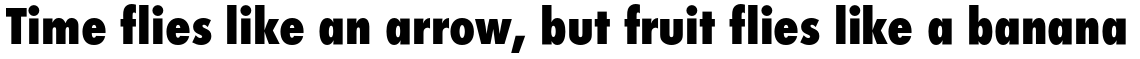 Futura T Extra Bold Condensed