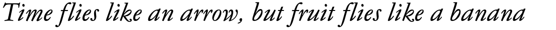EF Garamond No. 5 T Light Italic