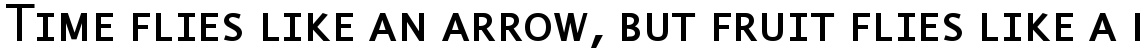 EF Thordis Sans T Semi Bold Small Caps