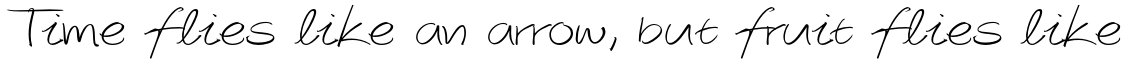 EF Autograph Script CE Light Alternate