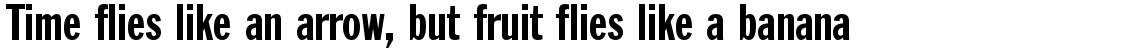 EF Franklin Gothic CE Extra Condensed