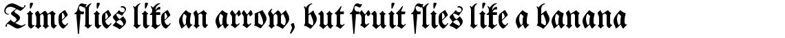 Neue Luthersche Fraktur T Medium Titel