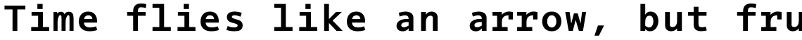 EF Thordis Sans Mono CE Bold