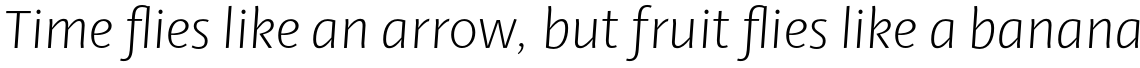 Ador Light Italic