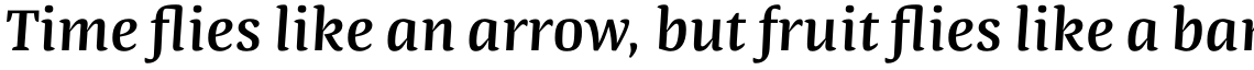 Quador SemiBold Italic
