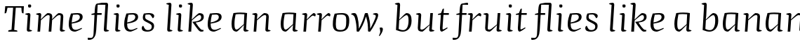 Quador Display Light Italic