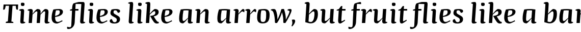 Quador Display SemiBold Italic
