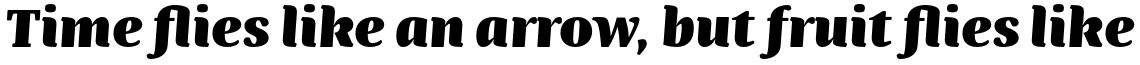 Bionik ExtraBold Italic