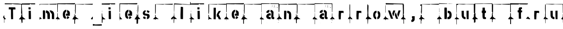 Schablone Label