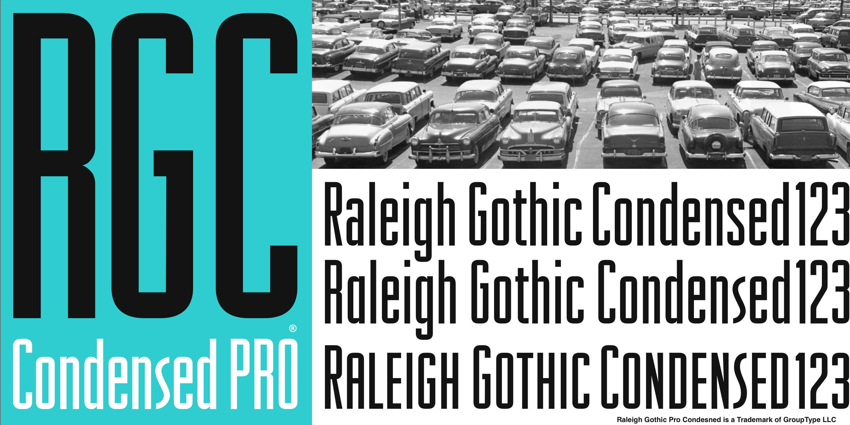 Raleigh Gothic Condensed