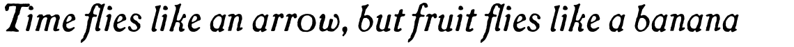 Caslon Antique Italic