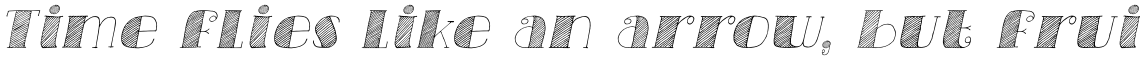 Carte Blanche Italic